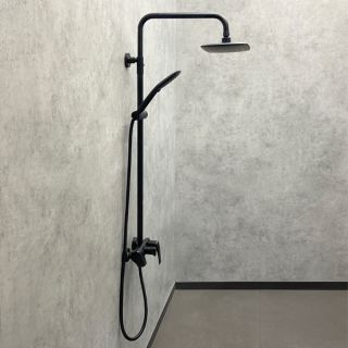 Душевая стойка Comforty чёрный матовый FF074R-CMT